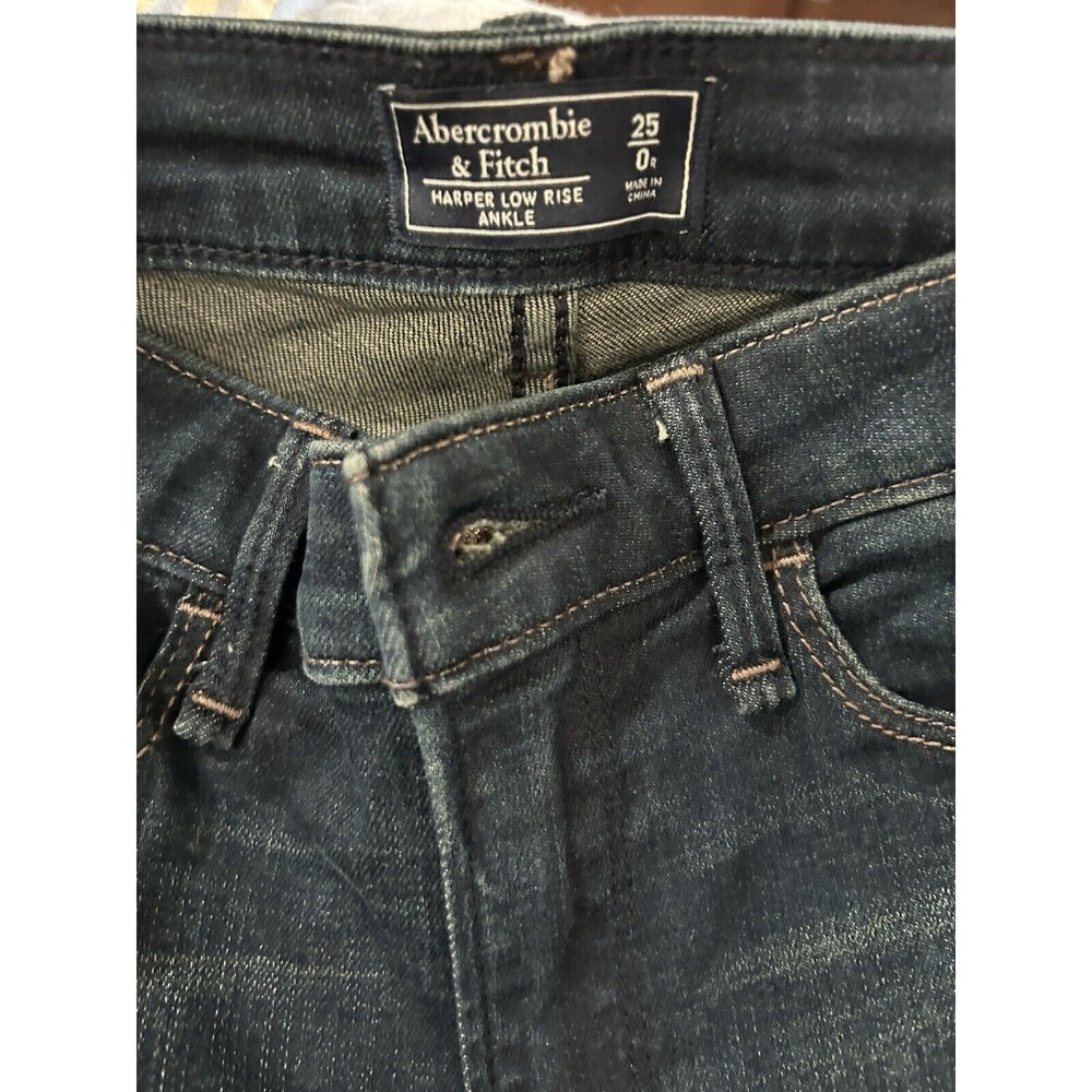 Abercrombie & Fitch Harper Low Rise ankle Sz 0/25 R